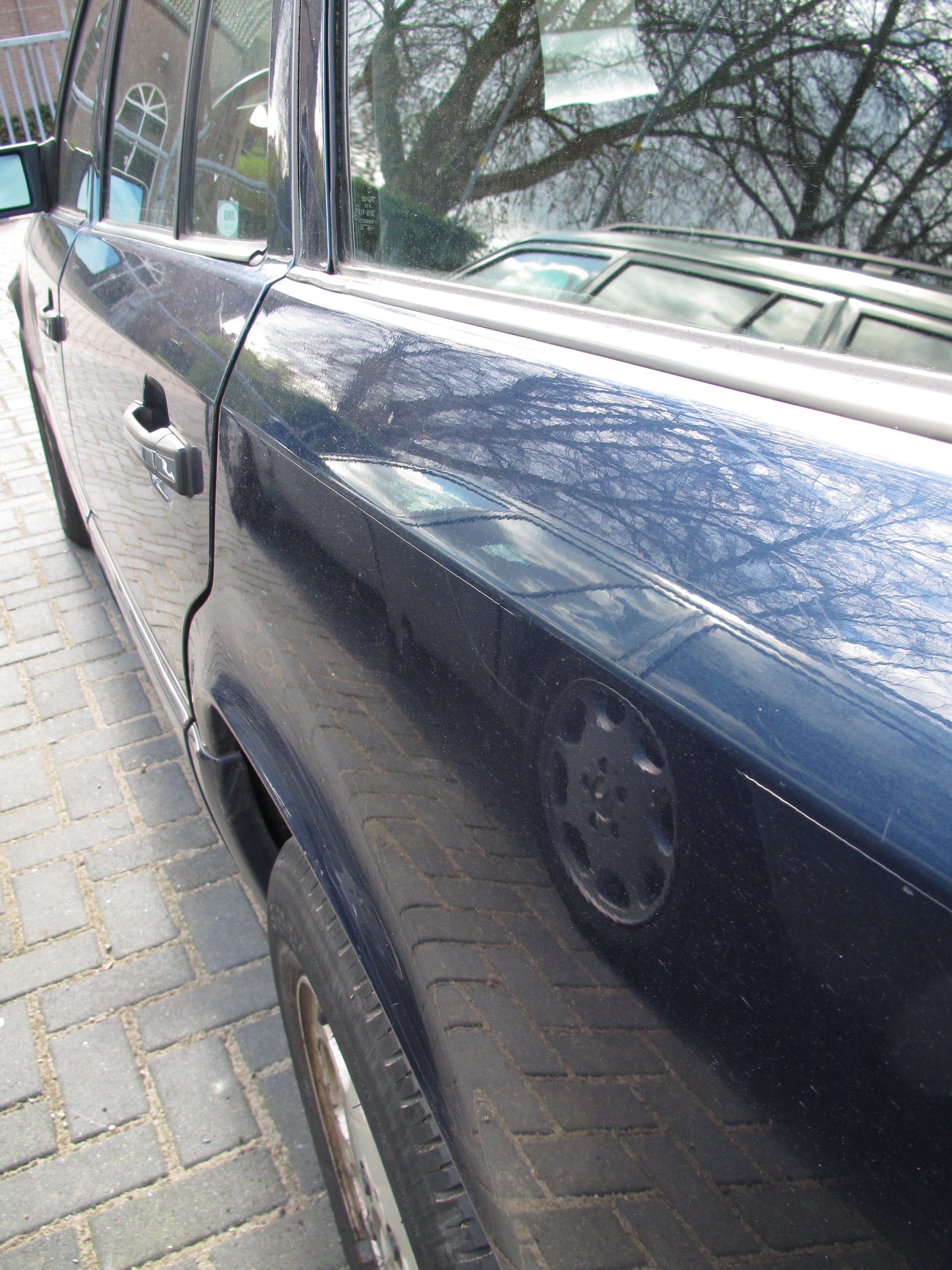 Koets plaatswerk linker kant 2